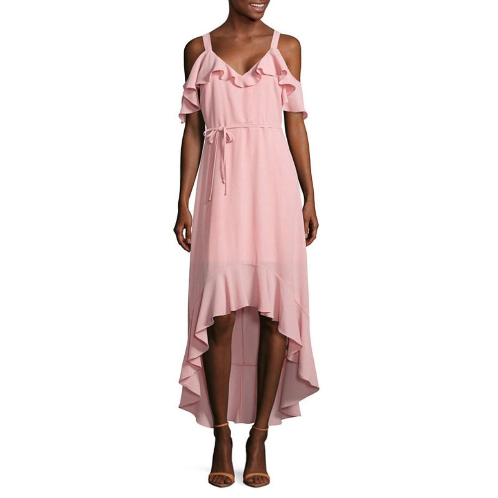 Beauty and the beast pink dress